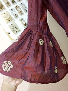 Price Drop 📢📢Rust Colour One Piece For Femal
