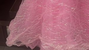 Pink Very Beautiful Flairy Dress For 5-6 Years