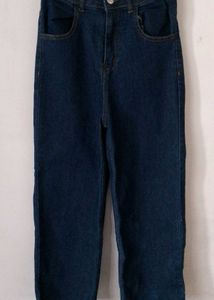 Classic Dark Wash Denim Jeans