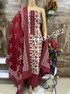 Cotton Unstitched Dress Set