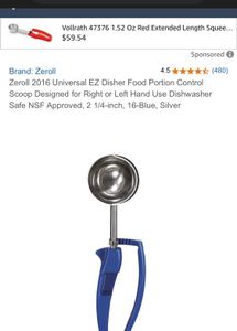 Ice Cream Scooper Zeroll Universal EZ Disher