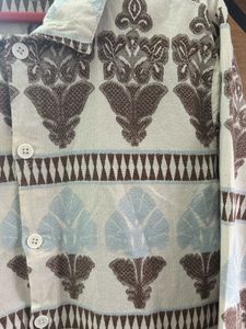 Patterned Long Sleeve Shirt