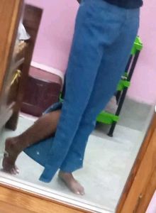 Stylish Side Button Denim Jeans
