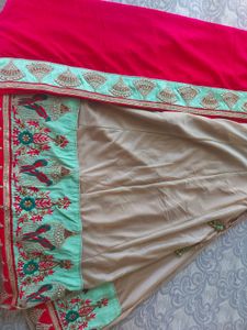 Lehanga With Designer Blouse And Long Duptta