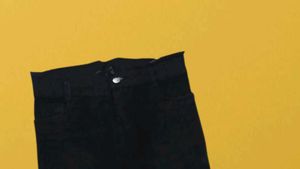 RF-83 Size-28 Stylish Black Jeans
