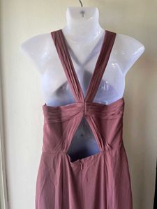 Elegant Mauve Azazie Dress (A6)