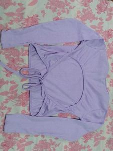 Lavender Long Sleeve Top