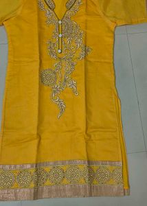 Yellow Kurti