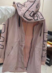 Pink Preety Parachute Jacket