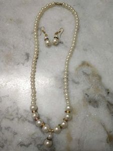 Pearl Necklace Set From Goa