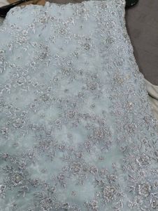 Designer Pastel Heavy Work Saree