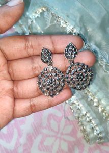 Elegant Stone Studded Earrings
