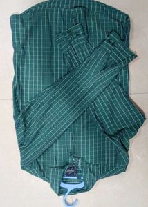 Protonize Green Checkered shirt