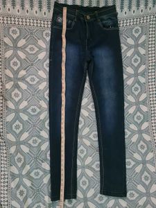 Navy Blue Jeans Fir Men Slimfit