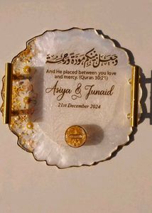 Resin Wedding Plaque &amp; Engagement Platters💍