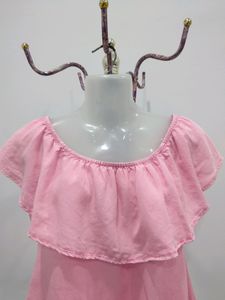 Pimkie Pink Ruffle Top