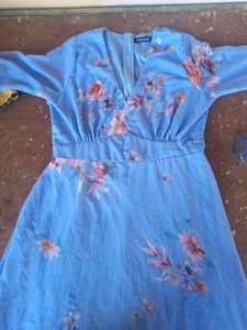 Blue Ethnic Gown
