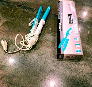 Nova Hair Straightener 2 1n 1