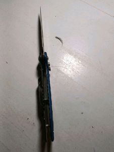 Blue Color Button Knife For Kitchen