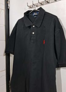 Ralph Lauren Black Polo Shirt