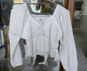 White Peasant Blouse