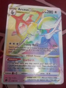 Arceus VSTAR Pokemon Card