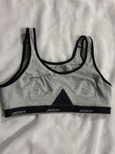 Jockey Grey Sports Bra