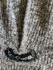 Gray Long Sleeve Crop Top