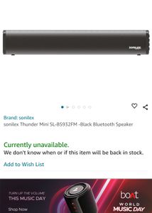Sonilex Modified 15watt Soundbar 💯% Working Fix ₹