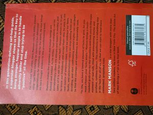 The Subtle Art of Not Giving a F*ck