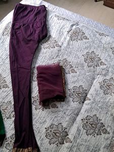 Elegant Green &amp; Black Anarkali Suit