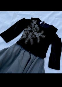 Korean Skirt Top Set