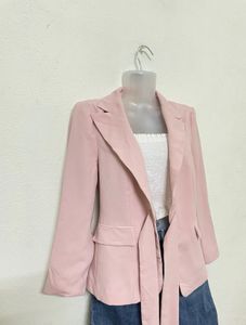 Zara Pink Blazers For Women