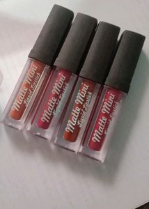 Matte Mini Liquid Lipstick. Gives Matte Finish Look