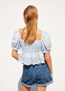 Zara Embroidery Top