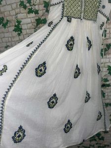 Embroidered Kurta Lucknow Style