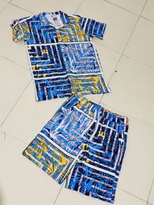 Tropical Print Matching Set Boy 10-11 Year