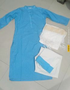 Kurta Set (Kurta + Palazzo + Dupatta)