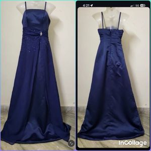 Navy Blue Gown