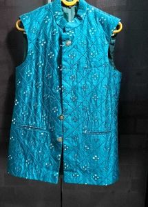 TEAL 3 PIECE KURTA SET