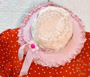🎁Buy 2 Get 1 Free 🎁Cute Pink Sun Hat Small Size