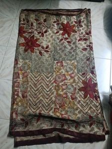 Floral design saree