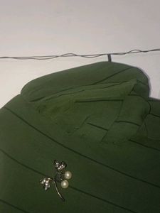 Vintage Olive Green Dress
