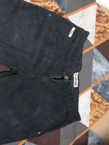 Boys Black Casual Jeans
