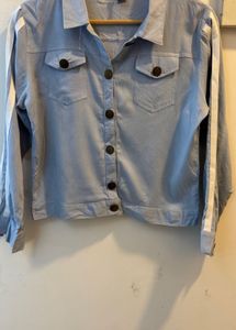 Blue Denim Style Jacket