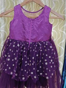 Purple Party Dress