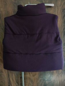 Plum Padded Vest