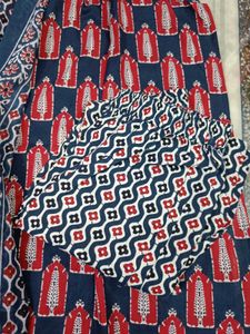 Unused Kurta Set with Mirror Work