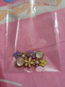 Floral Hair Clips - Set of 2