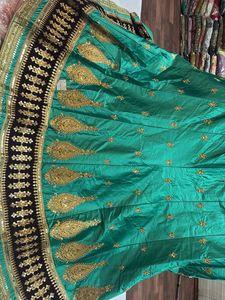 langha fancy gota pati silk